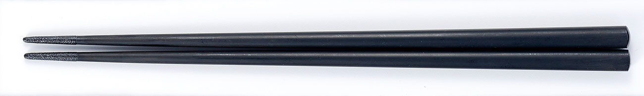 ohashi3084 1 - 研ぎかすり先乾漆　黒［1膳］